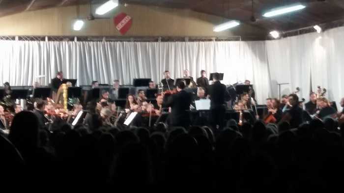 Orquesta Sinfónica Provincial maravilló en Humboldt ante un publico que agradecio con aplausos y cordialidad