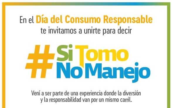 Día Mundial del Consumo Responsable  Cerveceros Argentinos promueven #SiTomoNoManejo en Rosario