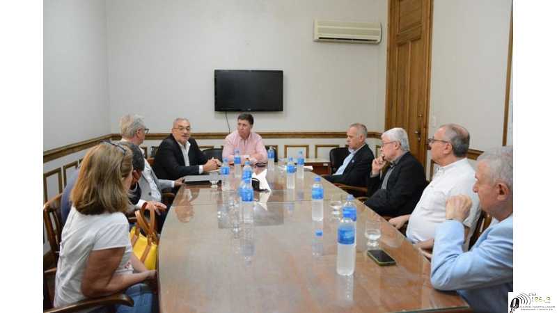 Ruben Pirola se reunió con la Federación Santafesina de Entidades Mutualistas.