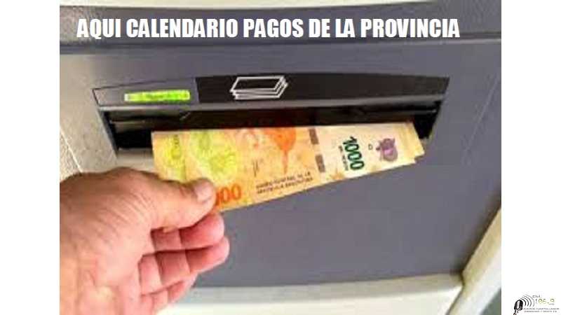 Calendario pagos a empleados publicos Prov Sta Fe desde el sábado