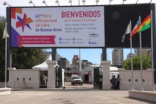 La feria del Libro comienza este jueves 27 Abril Al 15 Mayo de 14 a 22, en La Rural Bs Aires