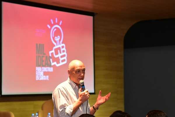 Bonfatti apertura de la conferencia “Mil ideas para construir futuro en Santa Fe”
