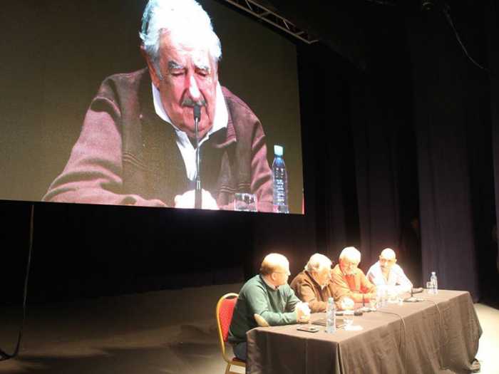 Pepe Mujica en ATE Casa España fué emocionante