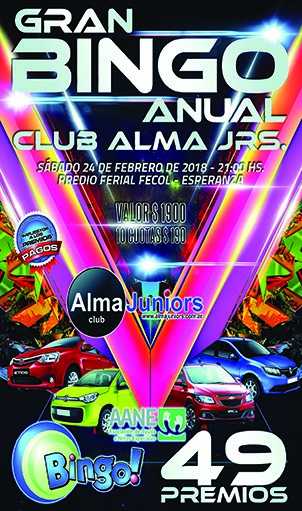 Ganadores mensuales con el Bingo de Alma Juniors