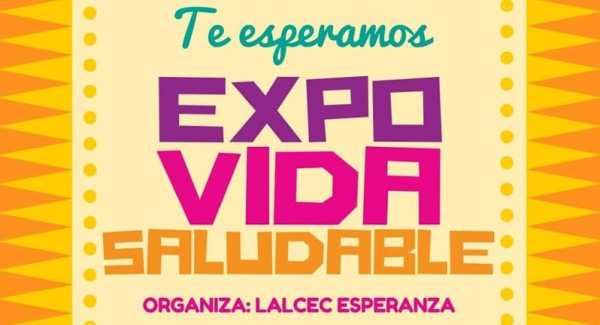 Expo vida saludable,domingo, a partir de las 14 y 30 en adelante, en el Parque de la Agricultura