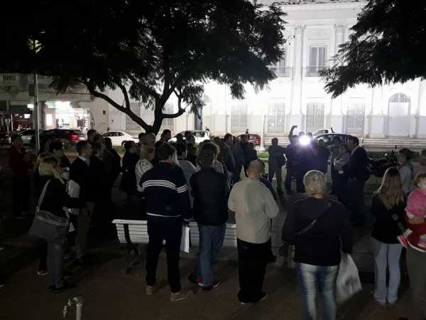NO a la quita de las pensiones por discapacidad fue el reclamo en plaza San Martín 
