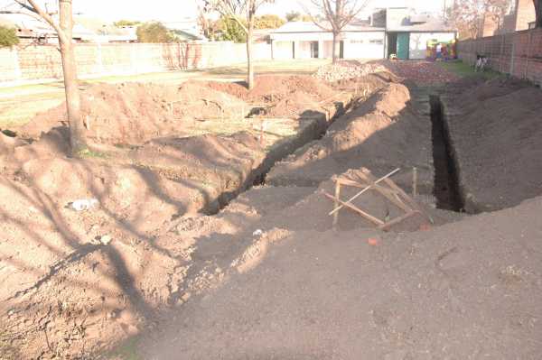 Centro Jubilados y Pensionados Municipales comenzaron con obras para lo que sera nuevo Sum