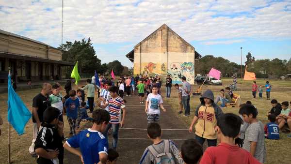 Se disputa el Torneo de Bolitas en el Ferrocarril de Esperanza