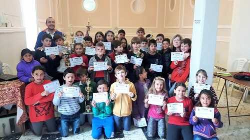 ENCUENTRO ESCOLAR DE AJEDREZ - Notable participación de las escuelas de la ciudad