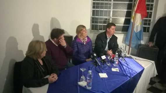 Con Alejandra Rodenas en el PJ - Esperanza  Nuevo Espacio Santafesino 