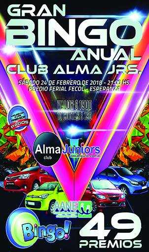 Nuevos ganadores mensuales con el Bingo de Alma Juniors