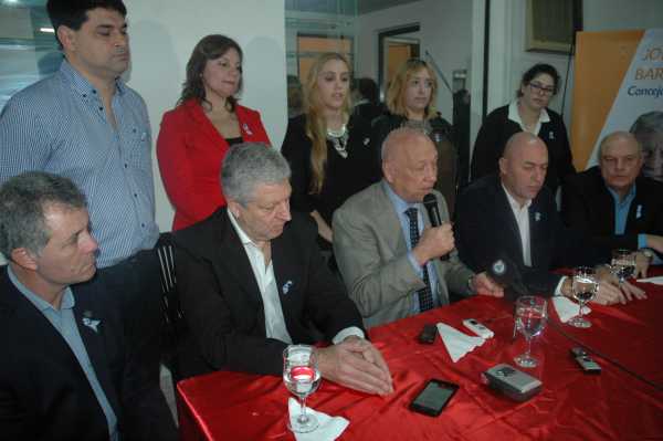 Bonfatti vino a respaldar a la Lista de concejales que encabeza Jorge 