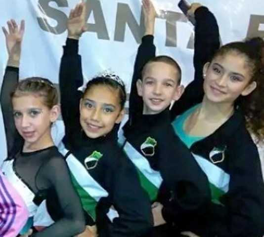 Destacada actuación de patinadoras esperancinas