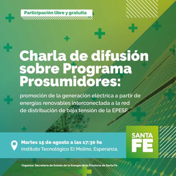 CHARLA DE DIFUSIÓN SOBRE PROGRAMA PROSUMIDORES