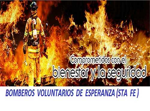 INFORMES VARIOS BOMBEROS VOLUNTARIOS DE ESPERANZA  13/8/2017