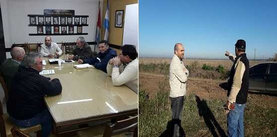 “Los encuentros resultan siempre a favor” expresó Franconi sobre reunión de caminos rurales
