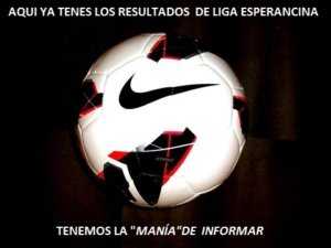 LIGA ESPERANCINA resultados 17° FECHA  6ta fecha revancha 20 Agosto 2017