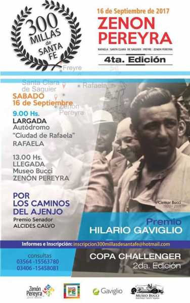 SÁBADO 16 de SETIEMBRE, 5ta y ULTIMA fecha 2017 del Santafesino De Rally Y Regularidad.