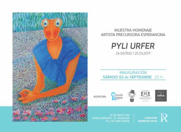 HOMENAJE ARTISTA PRECURSORA ESPERANCINA Fundación Ramseyer Dayer