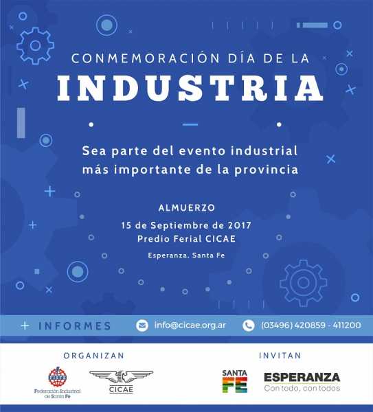 Flyer - Día de la Industria en Esperanza.