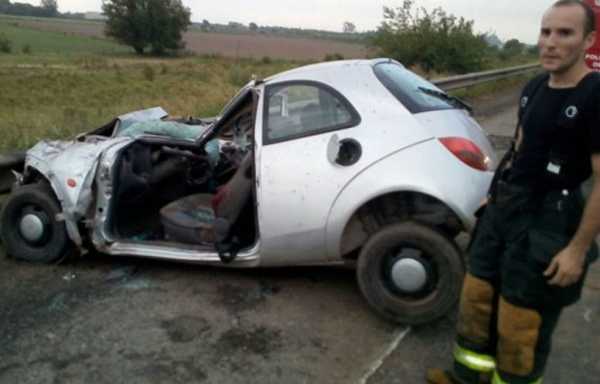 Accidente fatal en la autopista: joven esperancina herida y muere su novio