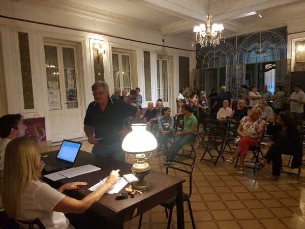​​​​​​​200 personas refrendaron los avales para las listas del partido USEI en vista de las elecciones italianas en Sta Fe