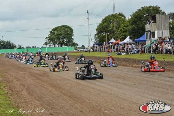 Exitosa segunda fecha del Kart del salado en Humboldt con 157 inscriptos