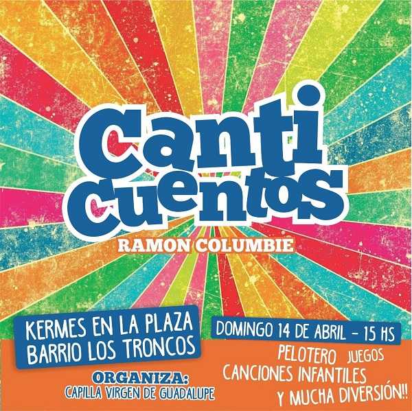 En el marco de la Kermes en la Plaza del Barrio Los Troncos, este domingo 14 a partir de las 15 se presentará la actuación de 
