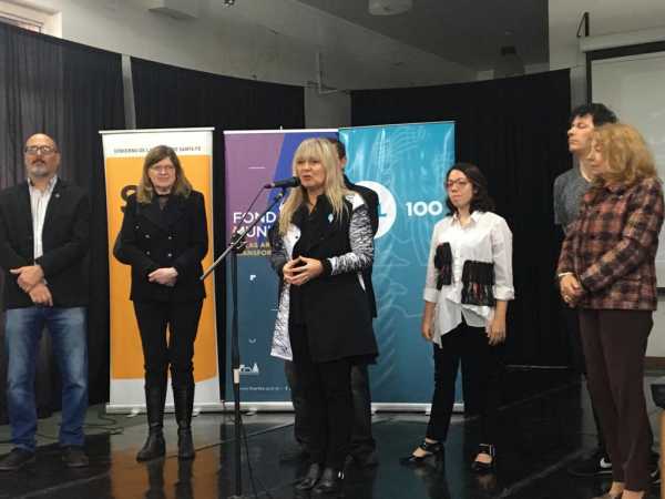 Esperanza presente  en el Fondo Regional de las Artes y la Transformación Social.