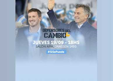 Este jueves 19  a las 18:00 en Salon APM (Janssen 1495)Federico Angelini en Esperanza
