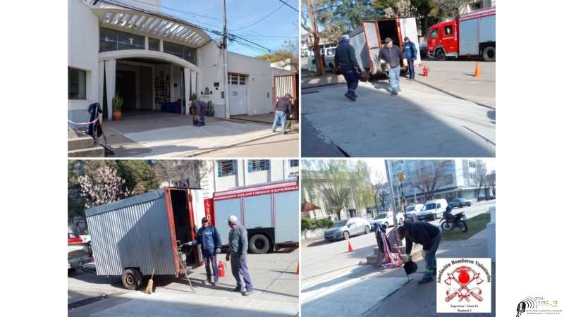 Desde la Asociación Bomberos Voluntarios de Esperanza queremos agradecer a la Municipalidad de Esperanza