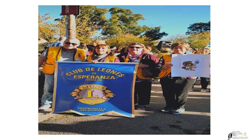 Autoridades del Club de Leones de Esperanza preocupados por lo que sucede en Bahia Blanca