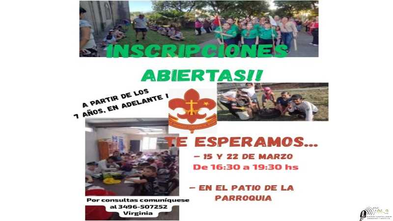 Desde los 7 años te invitan a participar