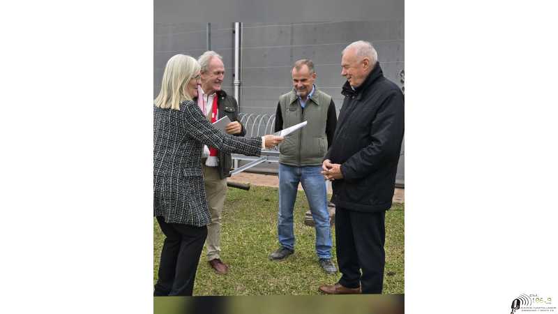 Museo Histórico DE LA Colonia Humboldt recibieron la visita del Embajador de Suiza en Argentina Hans Rüedi Bortis( ver 4 fotos)