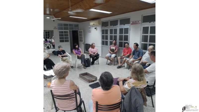 Vecinal Oeste ; Otro encuentro, de esos que se escuchan, de que nos escuchamos( VER TRES FOTOS MAS)