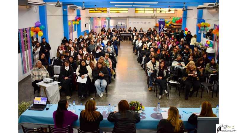 Este martes 11 de agosto se llevó adelante en Rosario el Primer Encuentro Interregional Sindical de Mujeres y Disidencias Municipales
