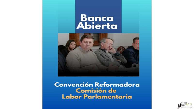 Ruben Pirola informa Nueva jornada de trabajo de la Comisión de Labor Parlamentaria