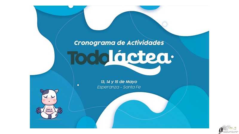 Los vecinos de Esperanza y el departamento Las Colonias podrán acceder gratuitamente a la Expo TodoLáctea el día jueves