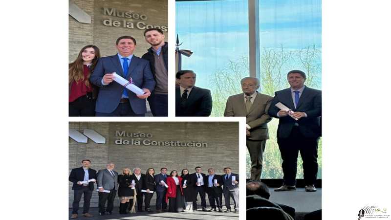 Ruben Pirola Hoy recibí el diploma que me acredita como convencional reformador.