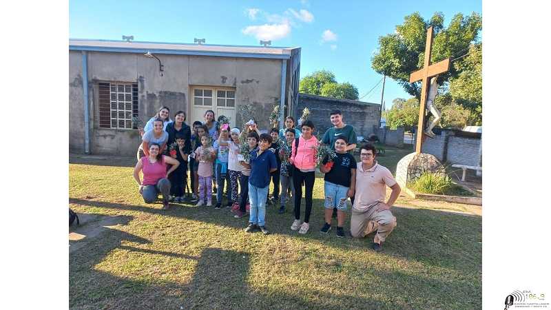 Misioneros visitan a los pequeños en Capilla San Lino (VER 10 FOTOS)