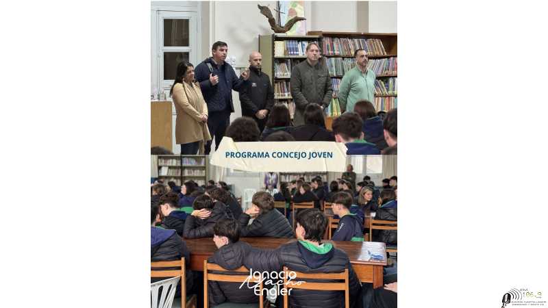 Ignacio Nacho Engler ¡Arrancamos con el programa Concejo Joven!