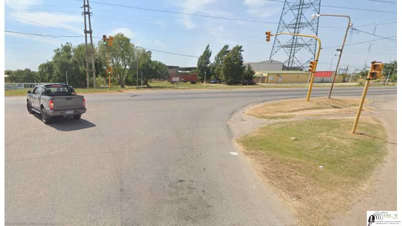 Solicitan circular con precaución en la intersección de Ruta Provincial N° 6 y Presidente Arturo Illia