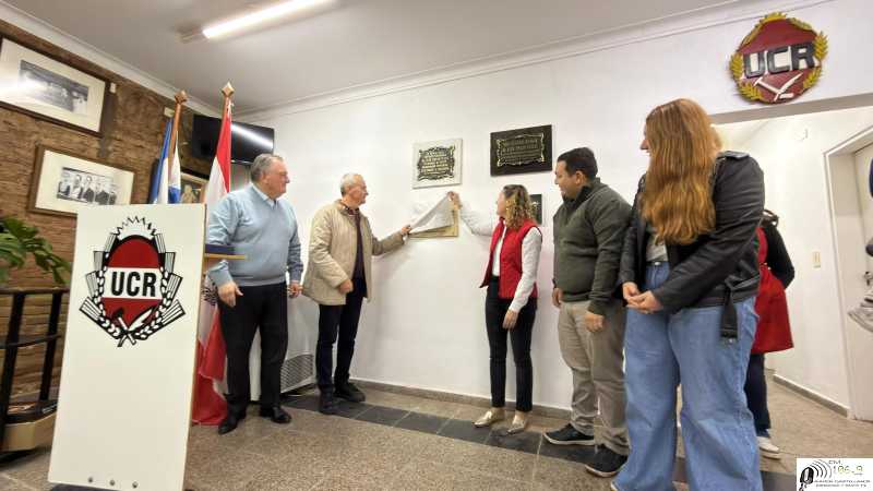 La Unión Civica Radical reinaguró su renovada Sede (ver 7 fotos)