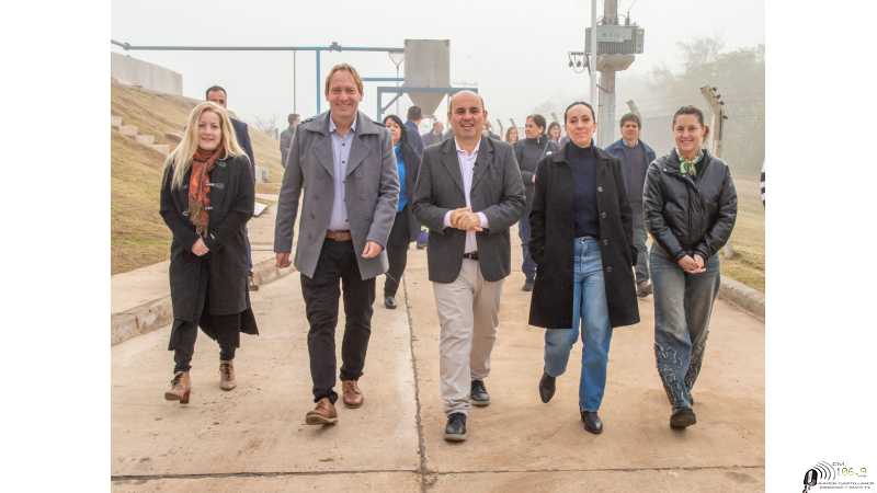 Tras ocho años, volvió a operar la Planta de Tratamiento de Efluentes Cloacales de Esperanza: “Es un hecho muy importante para la ciudad”, afirmó el intendente