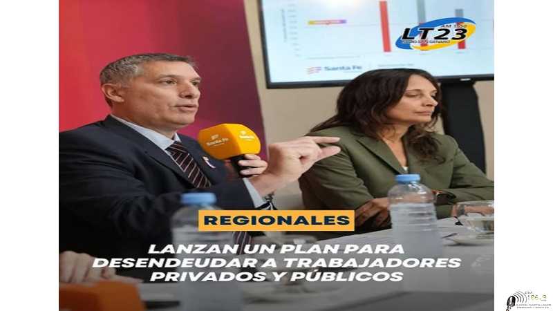 Lanzan un plan para desendeudar a trabajadores privados y públicos El Gobierno de la Provincia presentó este miércoles el Plan de Protección de los Ingresos,