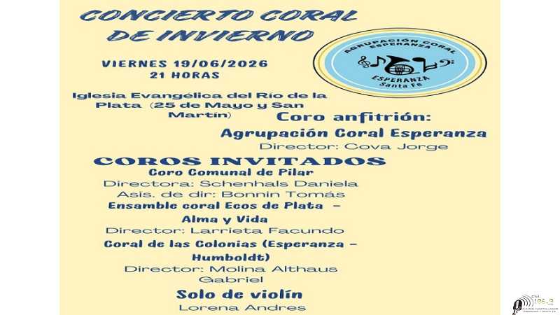 Concierto Coral de invierno