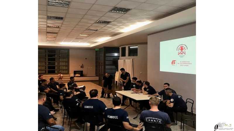 Inicio del ciclo de capacitación 2025 Bomberos Voluntarios Esperanza