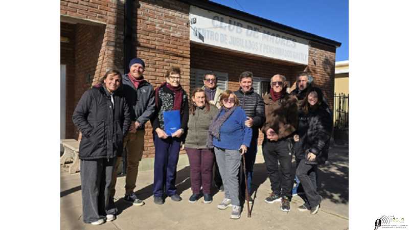 Presencia, escucha activa y trabajo compartido: Rubén Pirola recorrió Humboldt, Cavour y Grutly