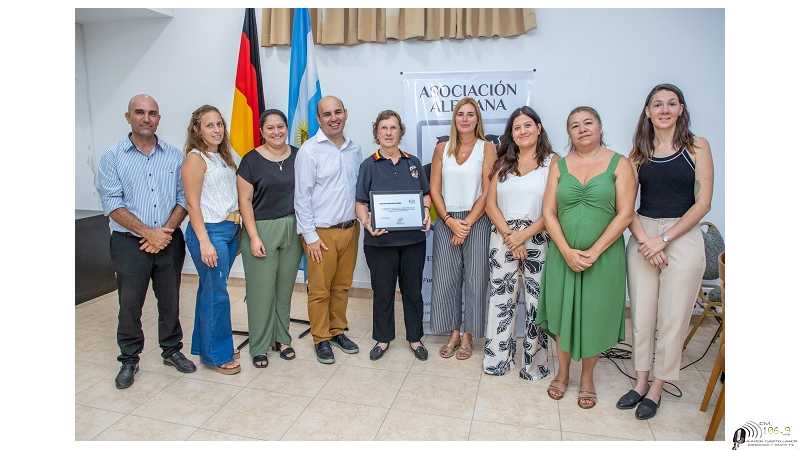Autoridades municipales participaron del 150° aniversario de la Asociación Alemana 