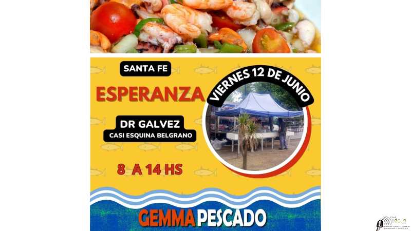 Llega pescado de Mar del Plata viernes 12 de Junio Dr Galvez y Belgrano